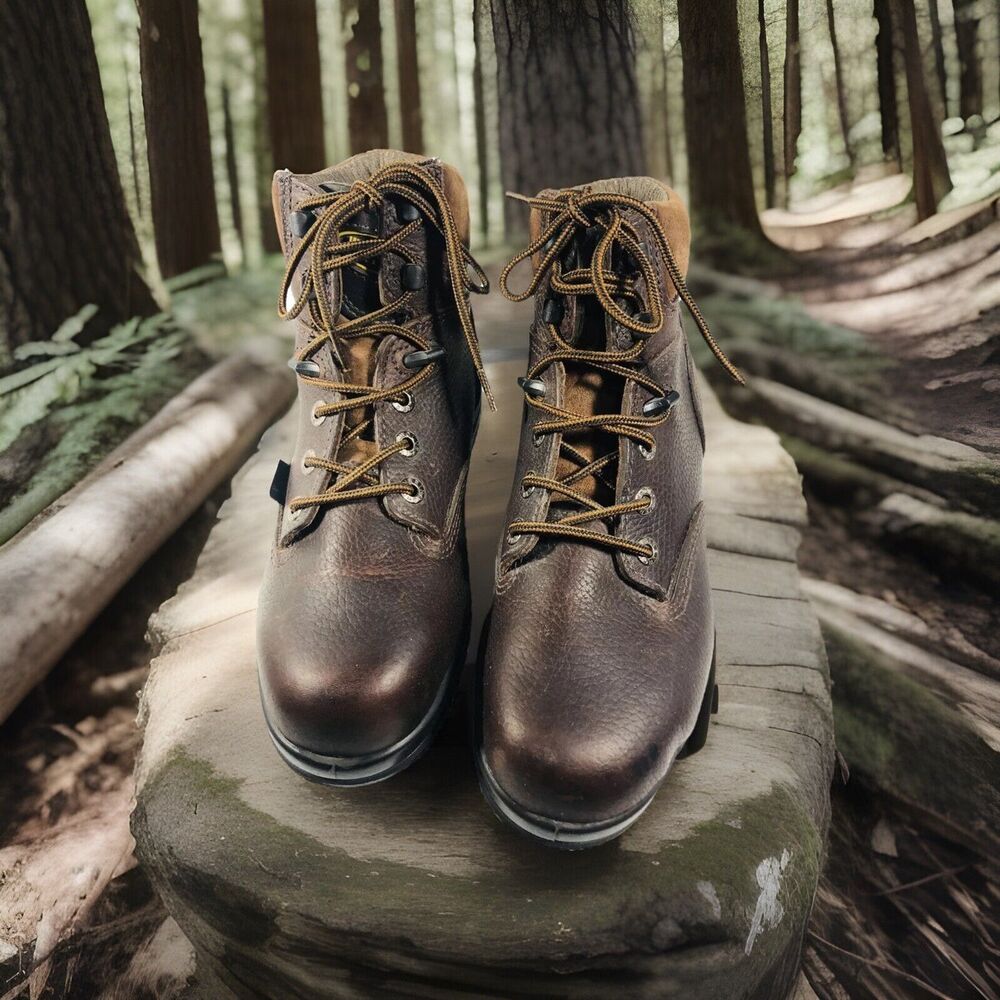 WOLVERINE DURASHOCK Water & Slip Resistant Safety Hard Toe Work Boots-Women 7-M5